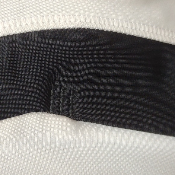 Adidas Women's Full Zip LS Stand Collar Snap HandWarmer Pockets Track Jacket Vtg - Picture 6 of 16